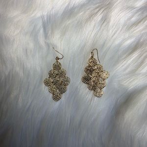 Gold Dangle earrings